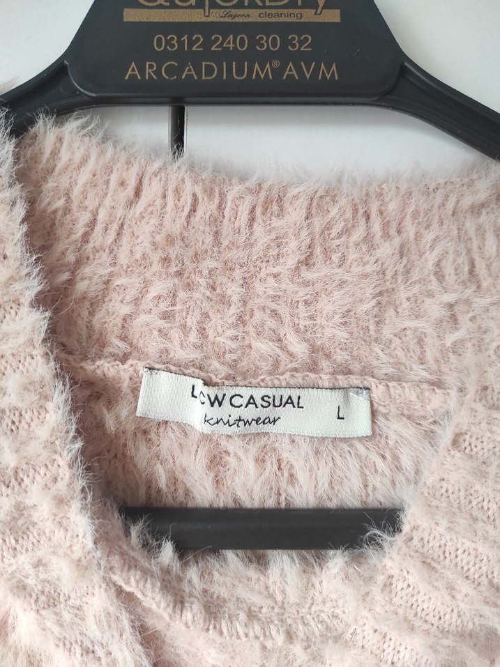 LCW Bej Kadın Örgü Yumuşak Kazak - Görsel 2