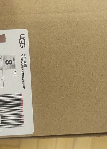 Ugg Classic Twin Seam New Heights Model Bej süet Bot - Görsel 7