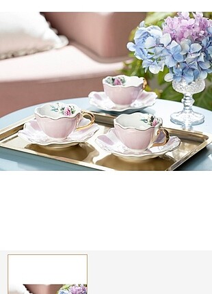 english home pembe fincan 