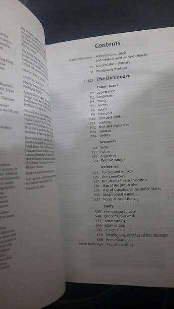 OXFORD İNGİLİZCE AÇIKLAMALI SÖZLÜK - Görsel 5