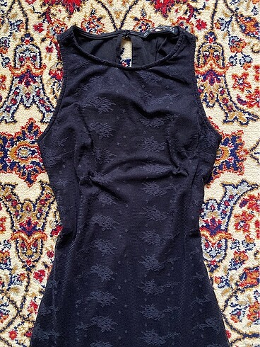 Zara zara dantel elbise