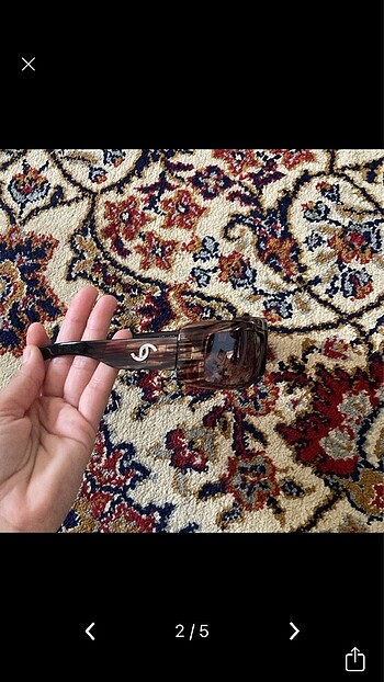 Beden kahverengi Renk Y2k vintage gözlük
