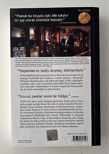 Masumiyet Müzesi kitap