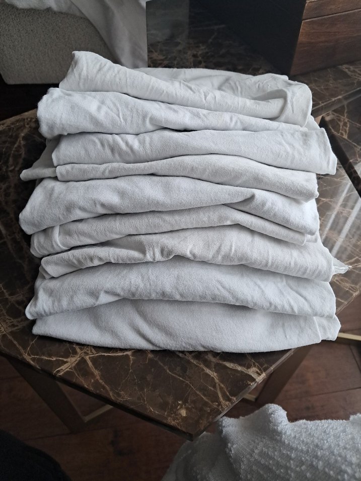 Beyaz Çocuk Atlet 9 adet - Görsel 2