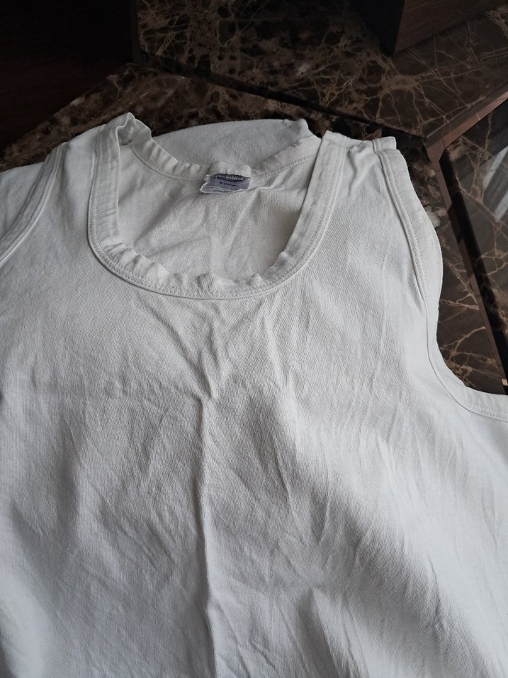 Beyaz Çocuk Atlet 9 adet - Görsel 3