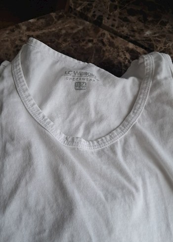 Beyaz Çocuk Atlet 6 adet lcw - Görsel 2