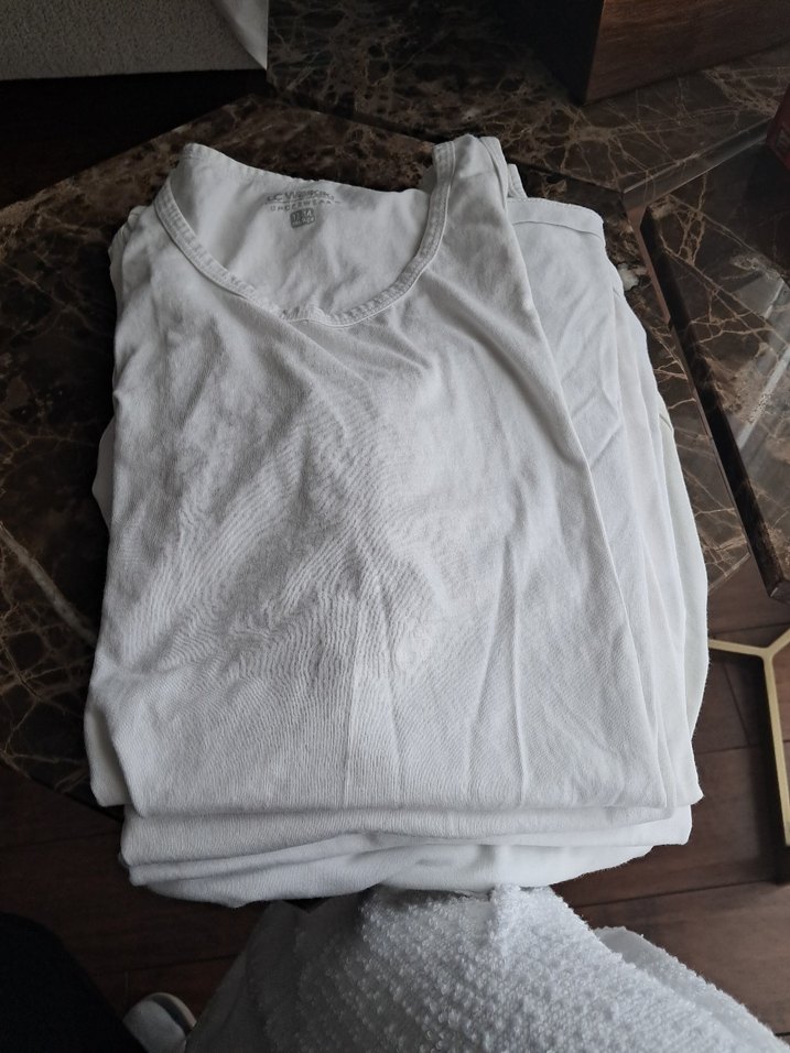 Beyaz Çocuk Atlet 6 adet lcw - Görsel 3