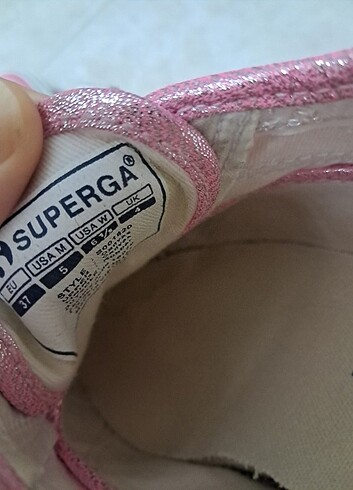 37 Beden Superga simli ayakkabi