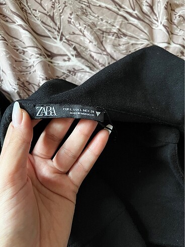 Zara Zara Siyah Elbise