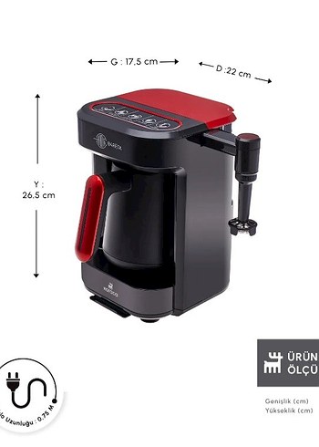 Karaca Karaca Hatır Barista Cappuccino Ve Türk Kahve Makinesi