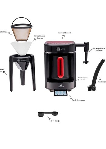 Beden Renk Karaca Hatır Barista Cappuccino Ve Türk Kahve Makinesi