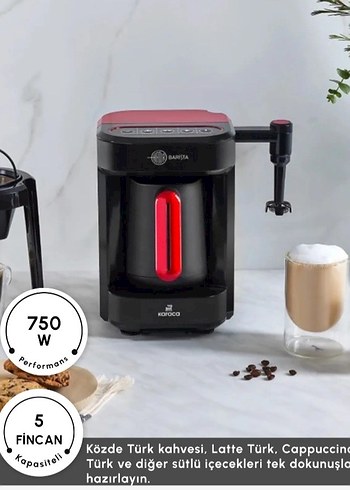 Beden Karaca Hatır Barista Cappuccino Ve Türk Kahve Makinesi