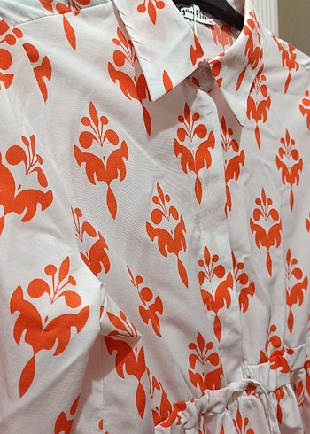 Pamuklu Bohem Uzun Beyaz Elbise - Görsel 3