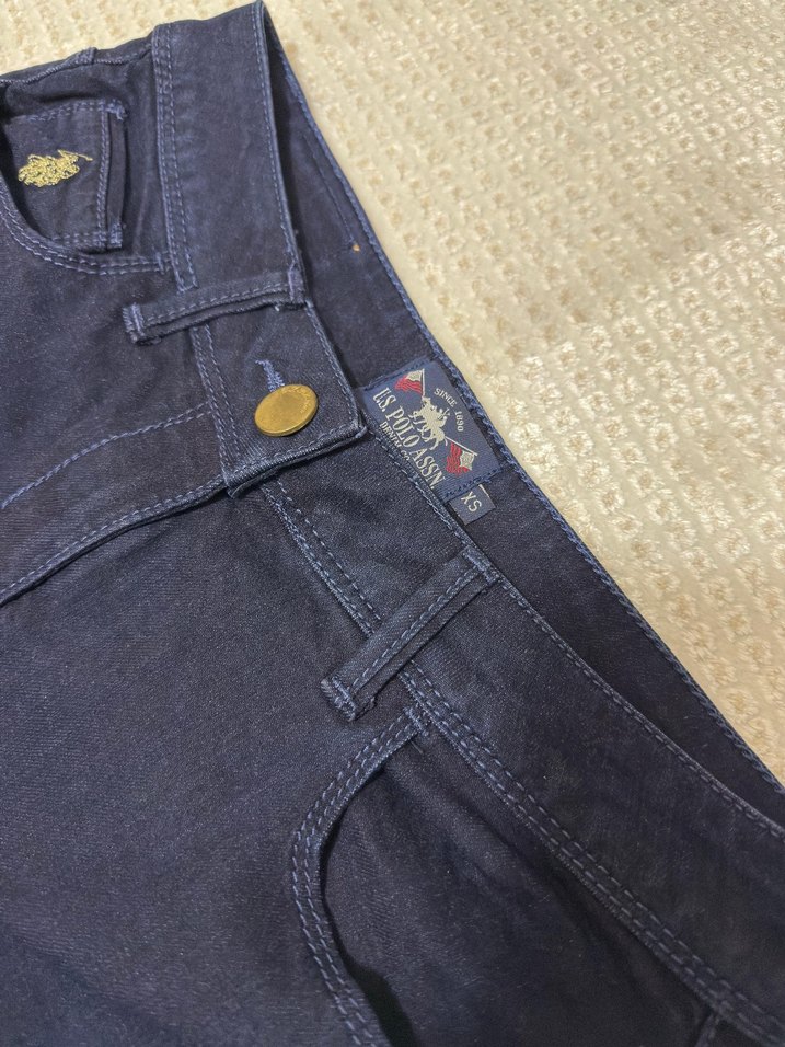 Lacivert Kadın Denim Midi Etek - Görsel 4