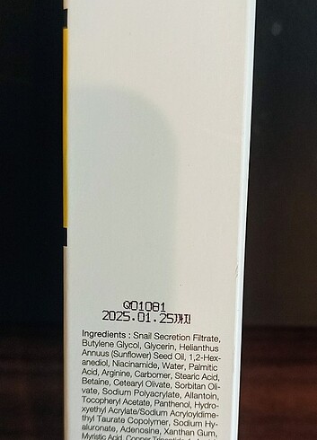 Missha Cosrx Advanced Snail Peptide Eye Cream - 5 Çeşit Peptit İçeren G
