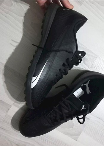 Puma Siyah Halı Saha Ayakkabısı - Görsel 2