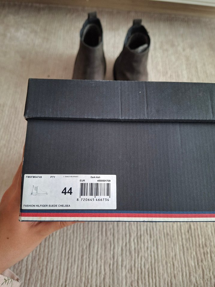 Tommy Hilfiger Chelsea Suete Bot - Görsel 4