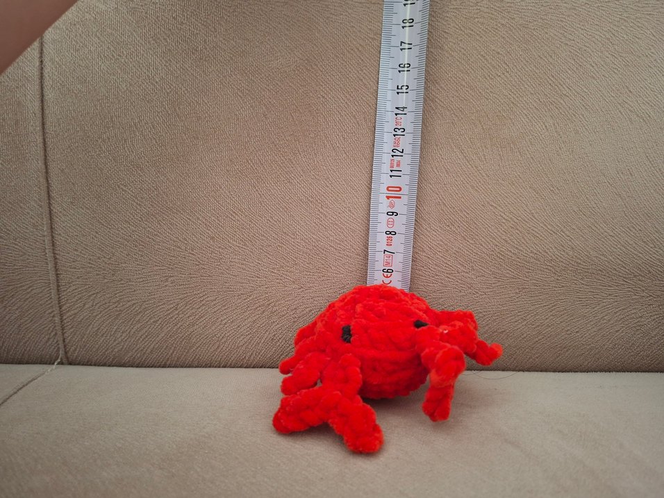 Peluş Oyuncak Yengeç - Görsel 3