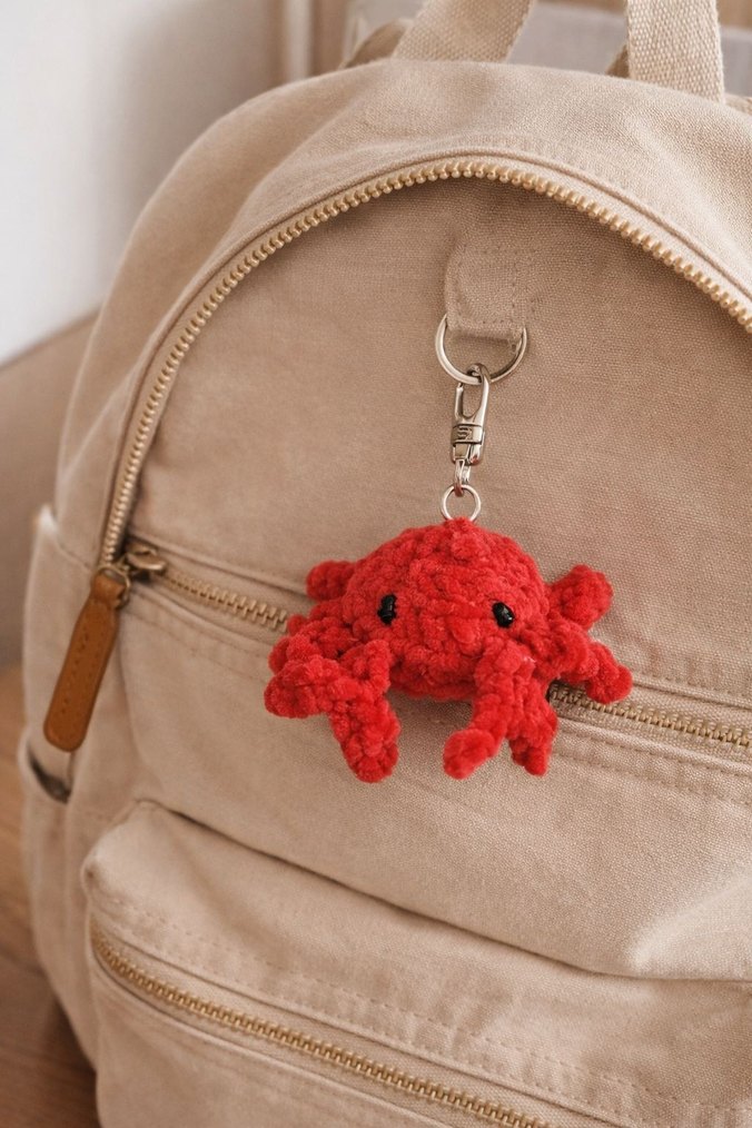 Peluş Oyuncak Yengeç - Görsel 4