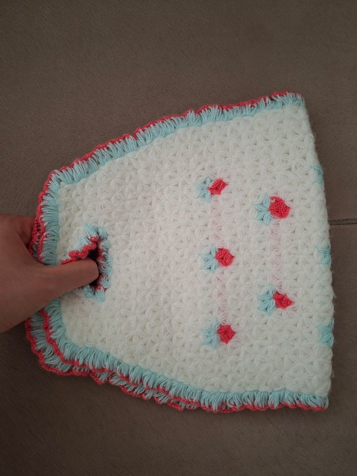 Çeyizlik El Örgüsü Tutmalı Banyo Lifi - Görsel 4