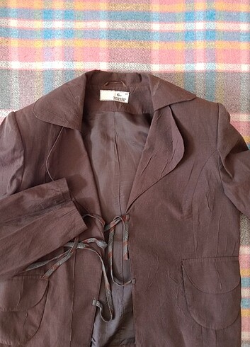Vintage Üçlü Ceket Takım 