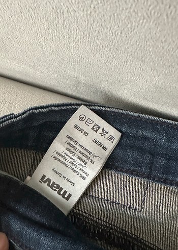 Erkek Lacivert  Denim Pantolon - Görsel 3