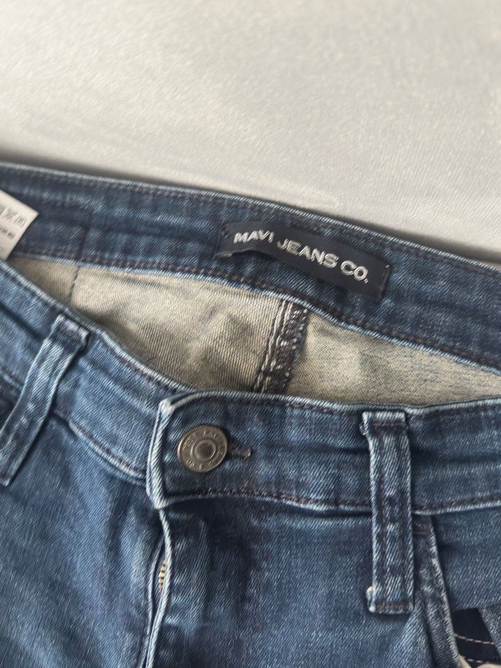 Erkek Lacivert  Denim Pantolon - Görsel 2