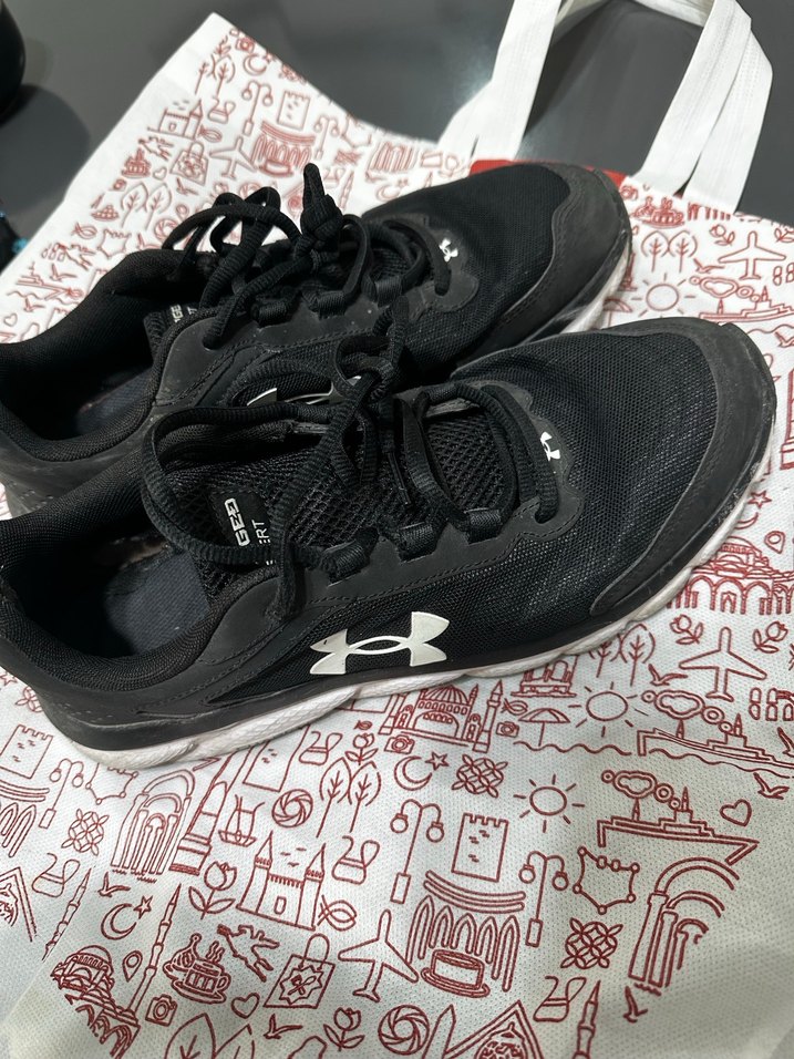 Siyah Erkek Spor Ayakkabı - Görsel 2