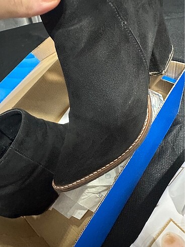 Kadın süet bot - Görsel 5