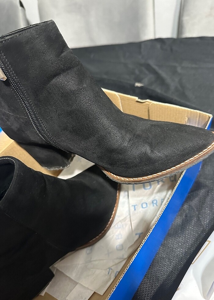 Kadın süet bot - Görsel 4