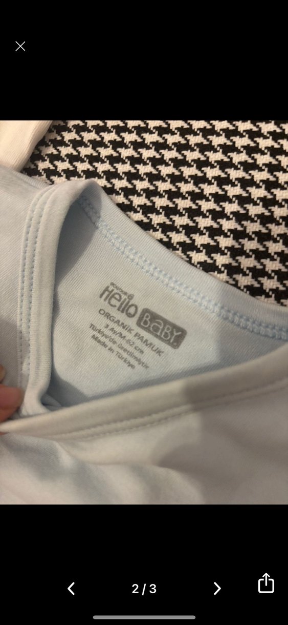 Uzun Kollu Pamuklu Bebek Zıbını - Görsel 2