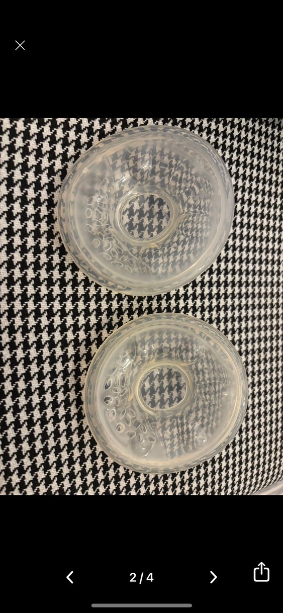 Philips Avent Şeffaf Göğüs kalkanı - Görsel 2