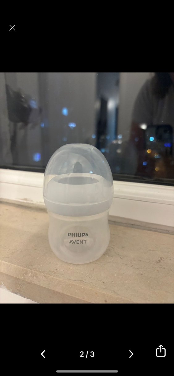 Philips Avent Beyaz Bebek Biberonu - Görsel 2