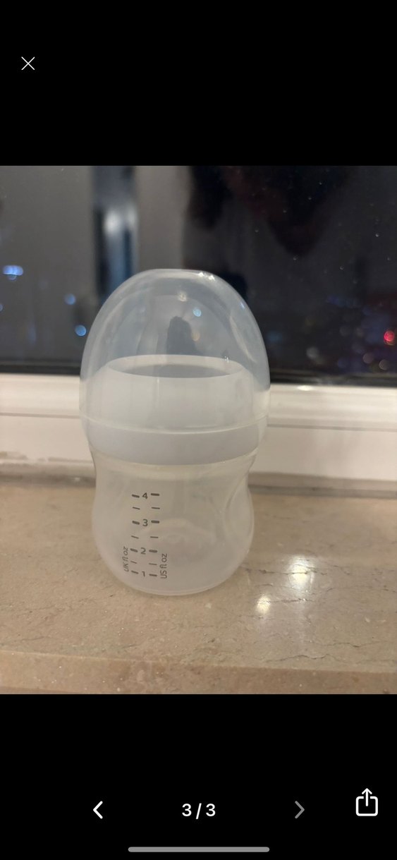 Philips Avent Beyaz Bebek Biberonu - Görsel 3