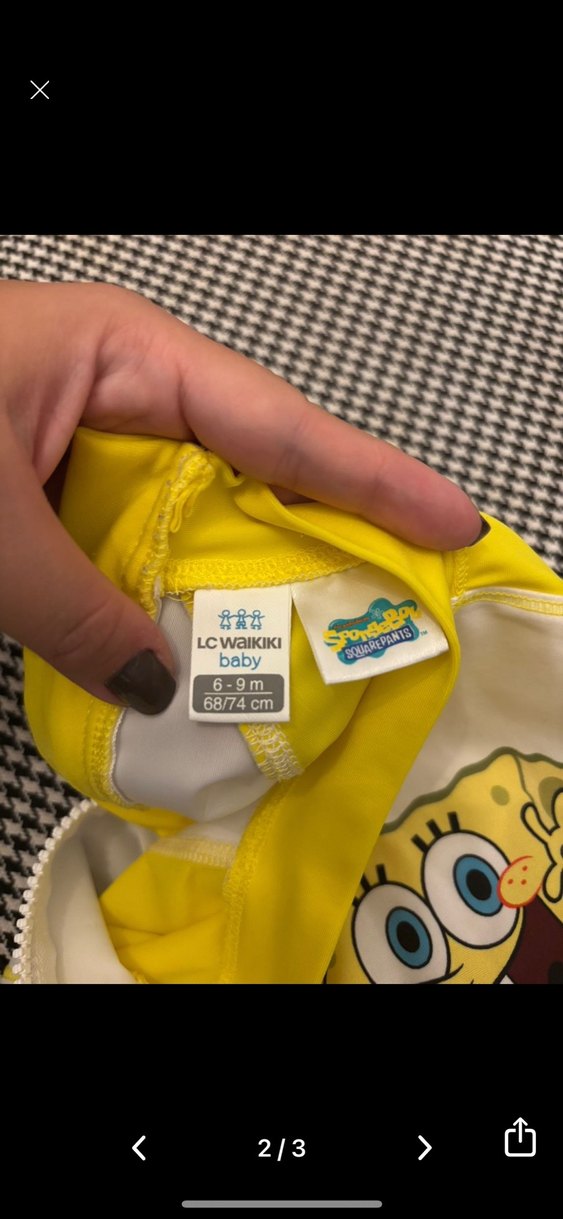 Sarı Baskılı Erkek Çocuk Kısa Kollu mayo - Görsel 2