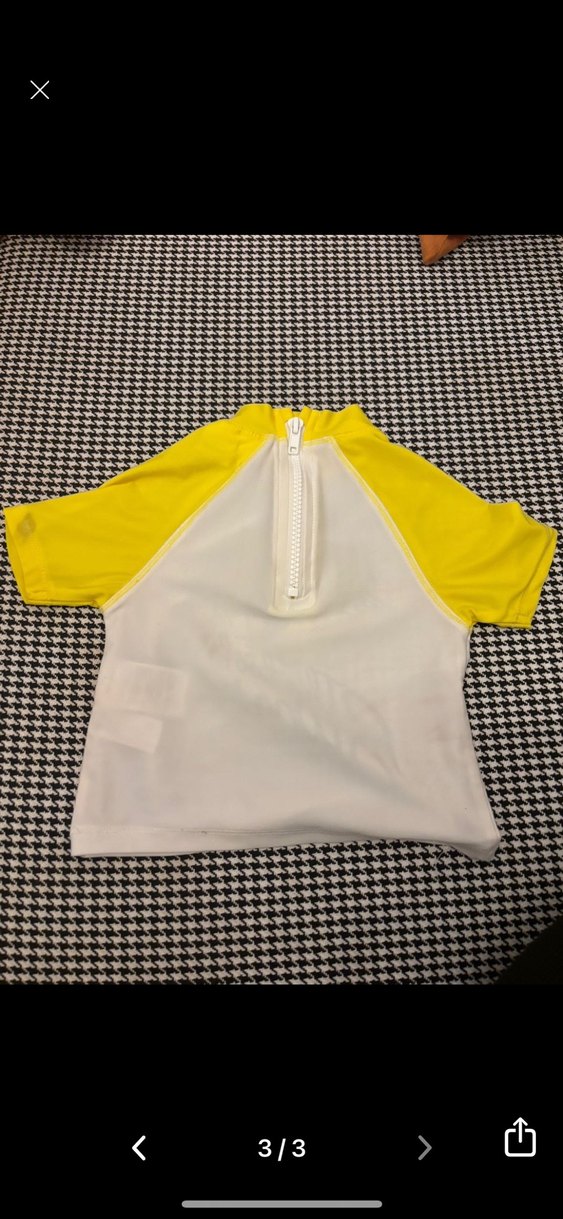Sarı Baskılı Erkek Çocuk Kısa Kollu mayo - Görsel 3