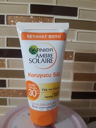 garnier güneş kremi sıfır