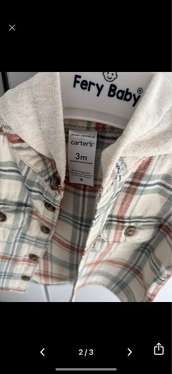 Carters Carter?s bebek onuncu gömlek