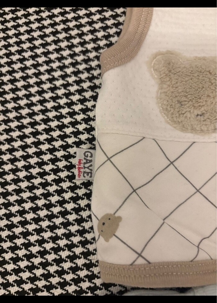 Penye bebek yeleği - Görsel 2