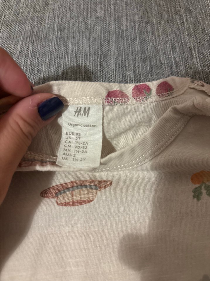 H&M Organik Pamuklu Bebek T-Shirtü — görsel 3/3