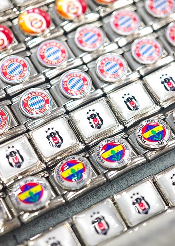 Renkli Çoklu charm - Görsel 9