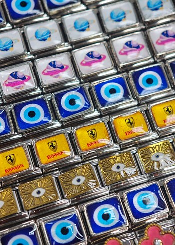 Renkli Çoklu charm - Görsel 14