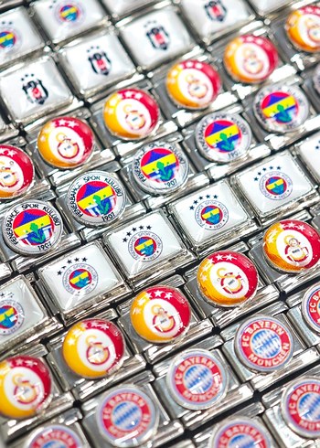 Renkli Çoklu charm - Görsel 8