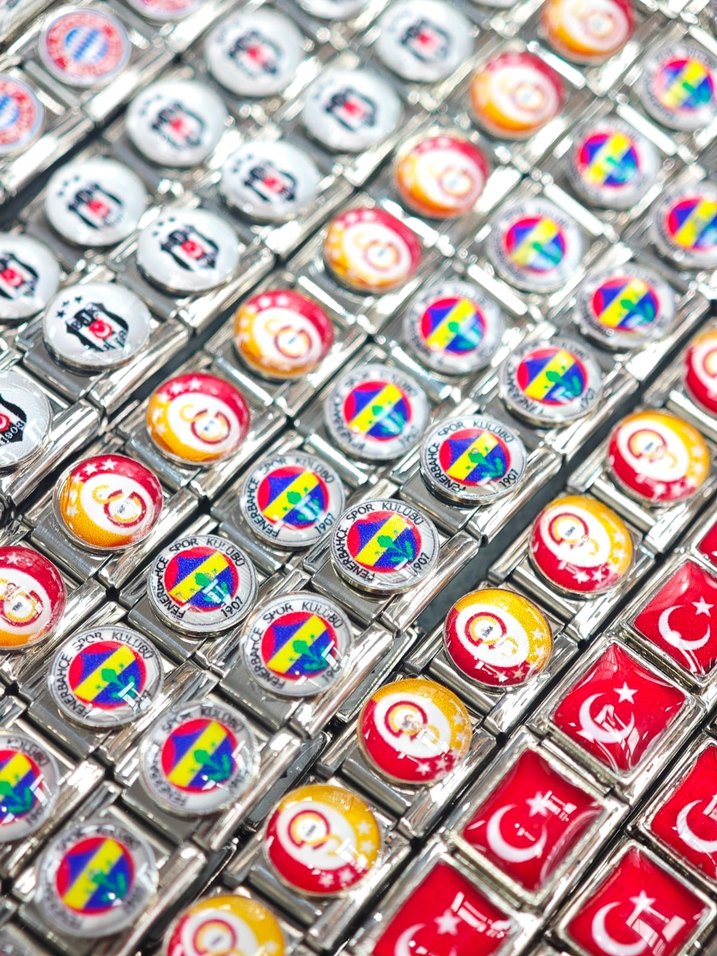 Renkli Çoklu charm - Görsel 3