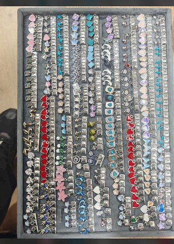 Çok Renkli Bileklik charm