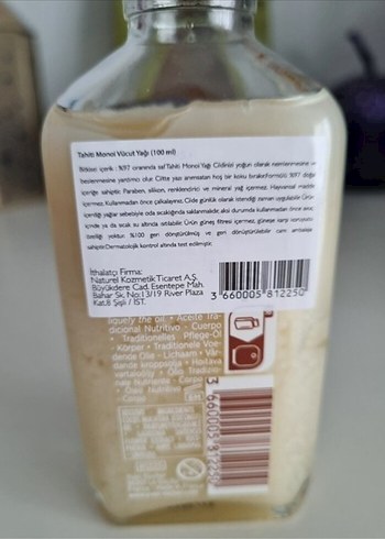 Yves Rocher Monoi De Tahiti Besleyici Yağ 100ml - Görsel 4