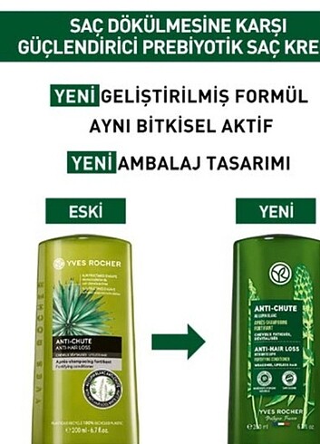 YVES ROCHER DÖKÜLME KARŞITI SAÇ KREMI