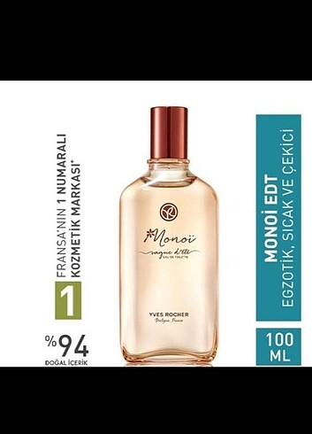 YVES ROCHER TAHITI MONOİ EDT PARFÜM 