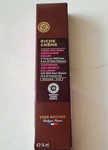 YVES ROCHER RICHE CREME GÖZ KREMİ  - Görsel 3