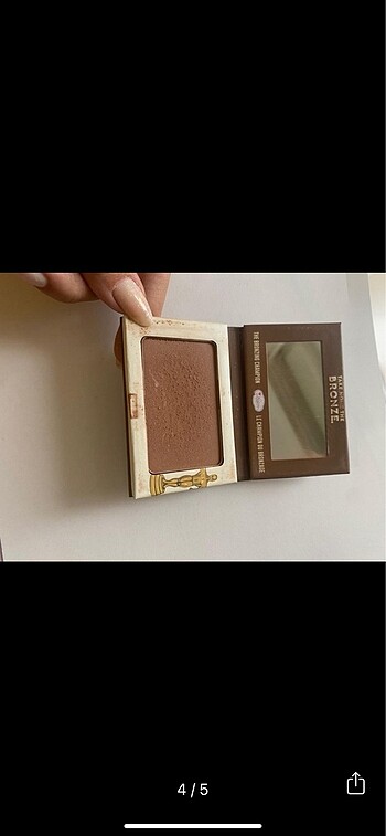 Beden Renk The balm bronzer
